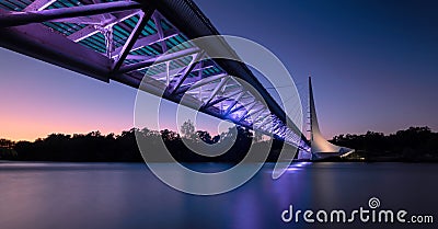 Sundial Bridge Editorial Stock Photo