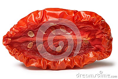 Sundried tomato half Stock Photo