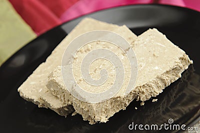 Sunflower Halva Stock Photo