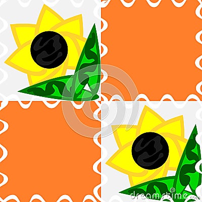 Sunflower Vector Illustration