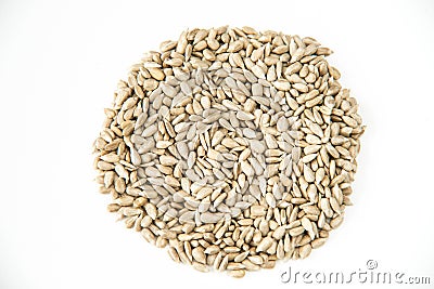 Sunflower seeds Stock Photo