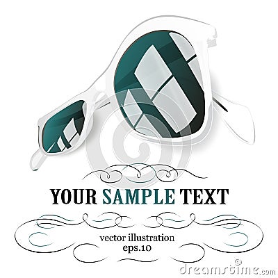 Sunglasses icon Vector Illustration