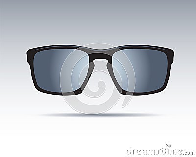 Sunglasses isolated. Vector Icons. Vector Illustration
