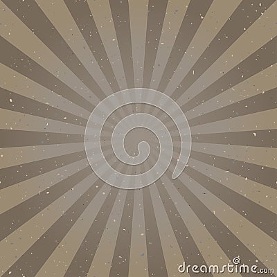 Sunlight abstract background with particles of debris. speckled brown color burst background. Retro Cartoon Illustration