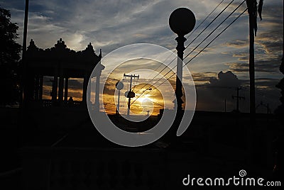 sunlight city brazil northeast nabstract art culture architecture summer tranquility serenity Stock Photo