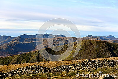 Sunlight on the Fairfield Horse Shoe Stock Photo