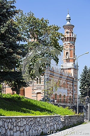 The Sunni Mosque or the Mukhtarov Mosque in Vladikavkaz, Russia Editorial Stock Photo