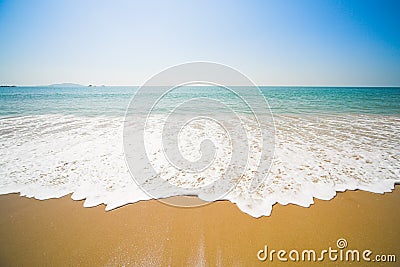 Sunny beach Stock Photo