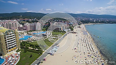 Sunny Beach, Bulgaria Stock Photo