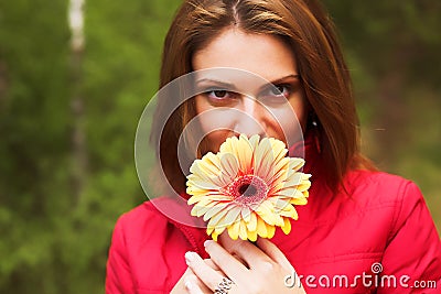 Sunny Day Portait Stock Photo