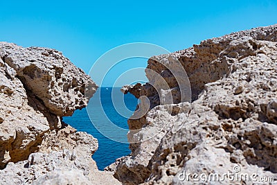 Sunny day in warm Egypt and the Red Sea Stock Photo