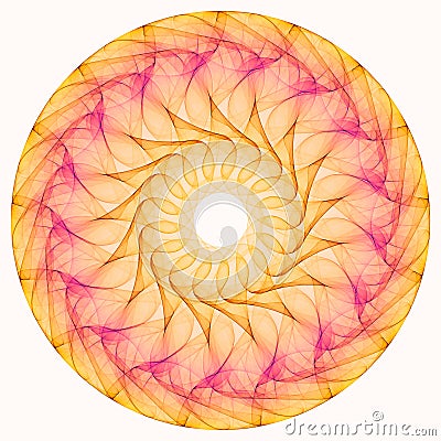 Sunny mandala Stock Photo