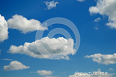 Sunny sky Stock Photo