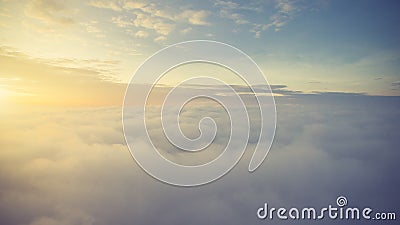 Sunny sky abstract background, beautiful cloudscape, Stock Photo