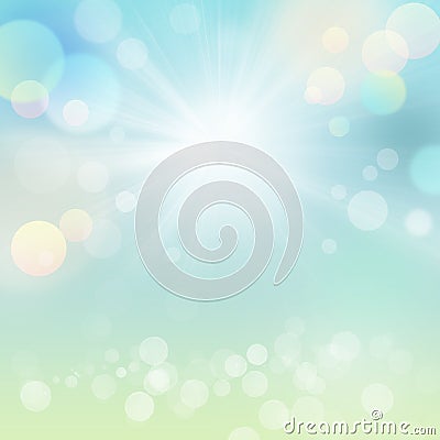 Spring Summer Holiday Background Blur Stock Photo