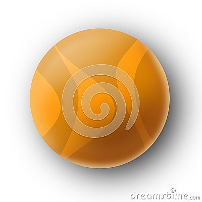 Sunny Yellow Ball / Pong / Tennis / Summer Happy Stock Photo