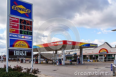 Sunoco Store Editorial Stock Photo