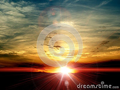 Sunrise Stock Photo