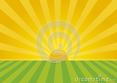 Sunrise Vector Illustration