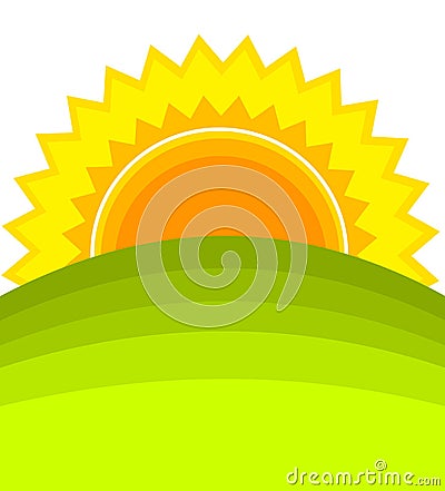 Sunrise Vector Illustration