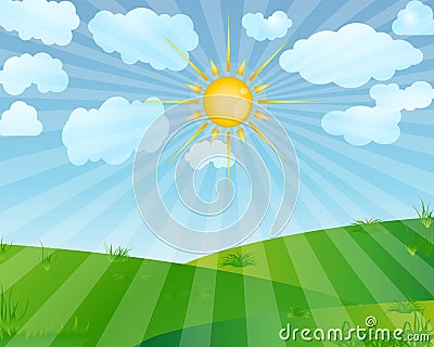 Sunrise Vector Illustration