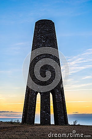 Sunrise over The Daymark, Kingswear, Devon, England, Europe Stock Photo