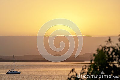 Sunrise in Queensland Australia Stock Photo