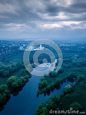Moring in Russia. Stock Photo