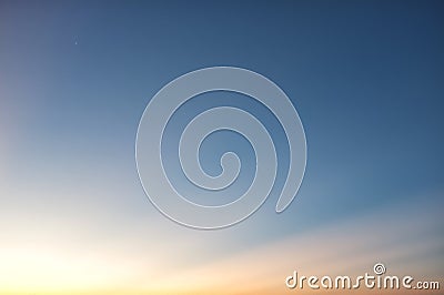 Sunrise tropic sky abstract background Stock Photo