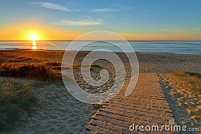 Sunrise in Wollongong, New South Wales Stock Photo