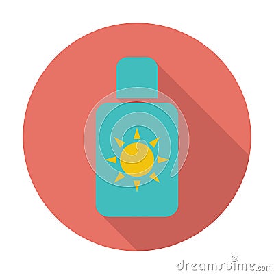 Sunscreen Vector Illustration