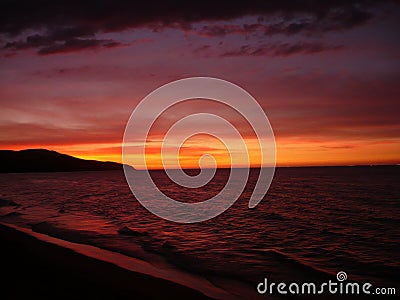 Sunset Stock Photo