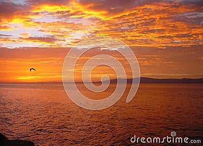 Sunset Stock Photo