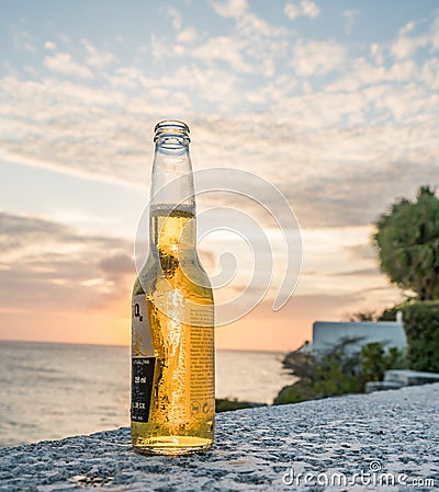 Sunset Curacao Views Editorial Stock Photo