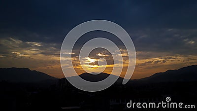 Sunset Stock Photo