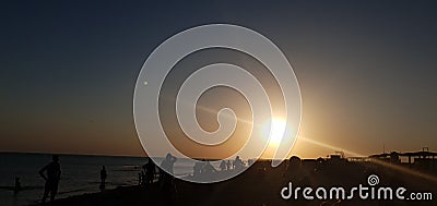 Sunset Stock Photo