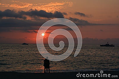 Sunset Stock Photo