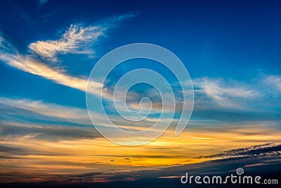 Sunset Naples Beach Florida Stock Photo