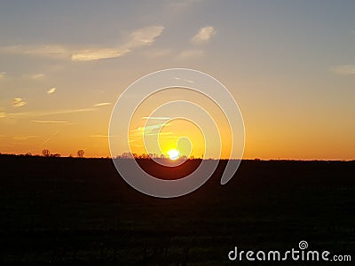 Sunset Stock Photo