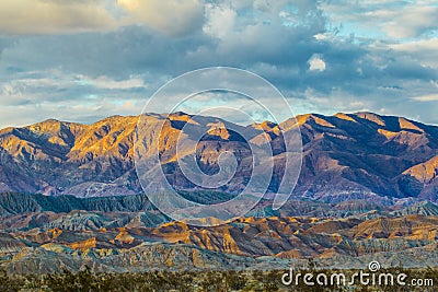 Santa Rosa Mountains Stock Photo