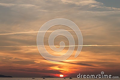 Sunset Stock Photo