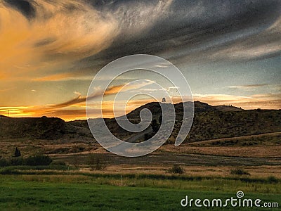 Sunset Stock Photo