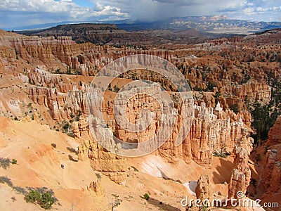 Sunset Point View, Bryce Canyon Stock Photo