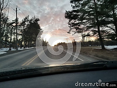 Sunset Stock Photo