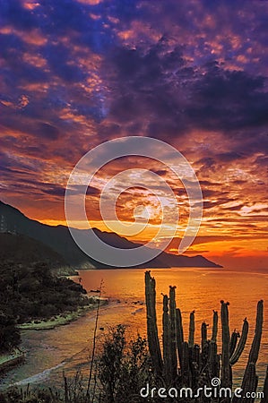 Sunset Stock Photo