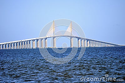 Sunshine Skyway Stock Photo