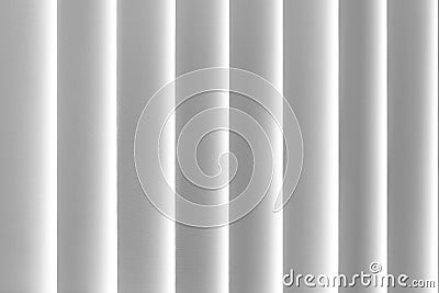 Sunshine through the window white color blind background Stock Photo