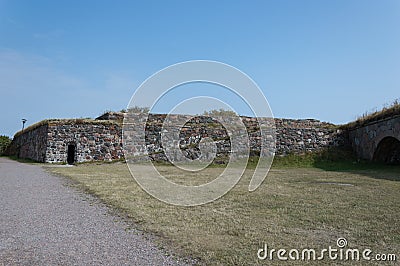 Suomenlinna Sveaborg landscape, Helsinki, Finland Stock Photo