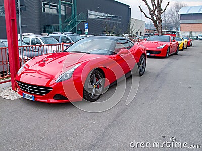 Super cars fast sports italy Editorial Stock Photo