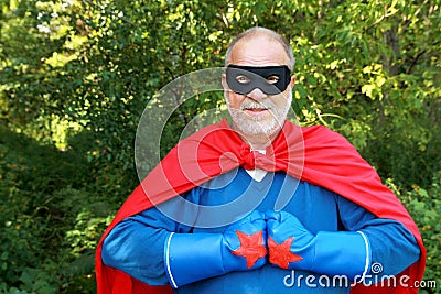 Super hero Stock Photo